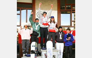 Anouk est championne de France en snowboard !