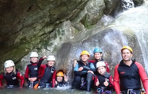 Découverte du canyon avec Guillaume