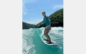 Wake surf à Monteynard