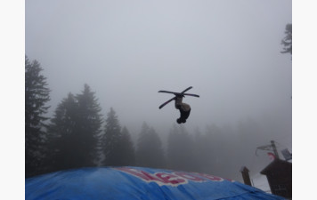 Entraînement au big air bag