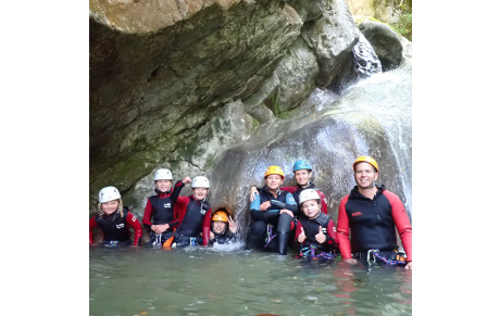Découverte du canyon avec Guillaume